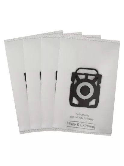  Nilfisk Uyumlu Elite Parquet Gm 200 POWER P10 EXTREME x 150 ELEKTRIKLI SÜPÜRGE Toz Torbası 4 Adet